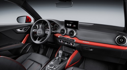 Кроссовер Audi Q2 2016 салон